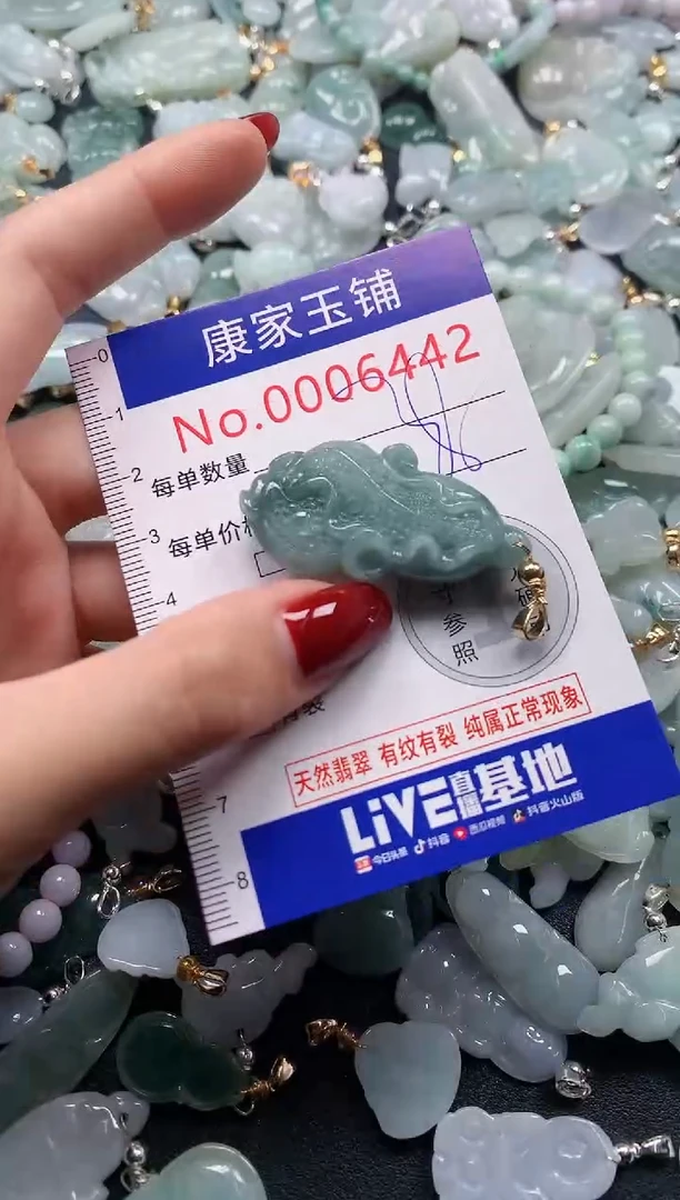 颈饰未镶嵌翡翠6442