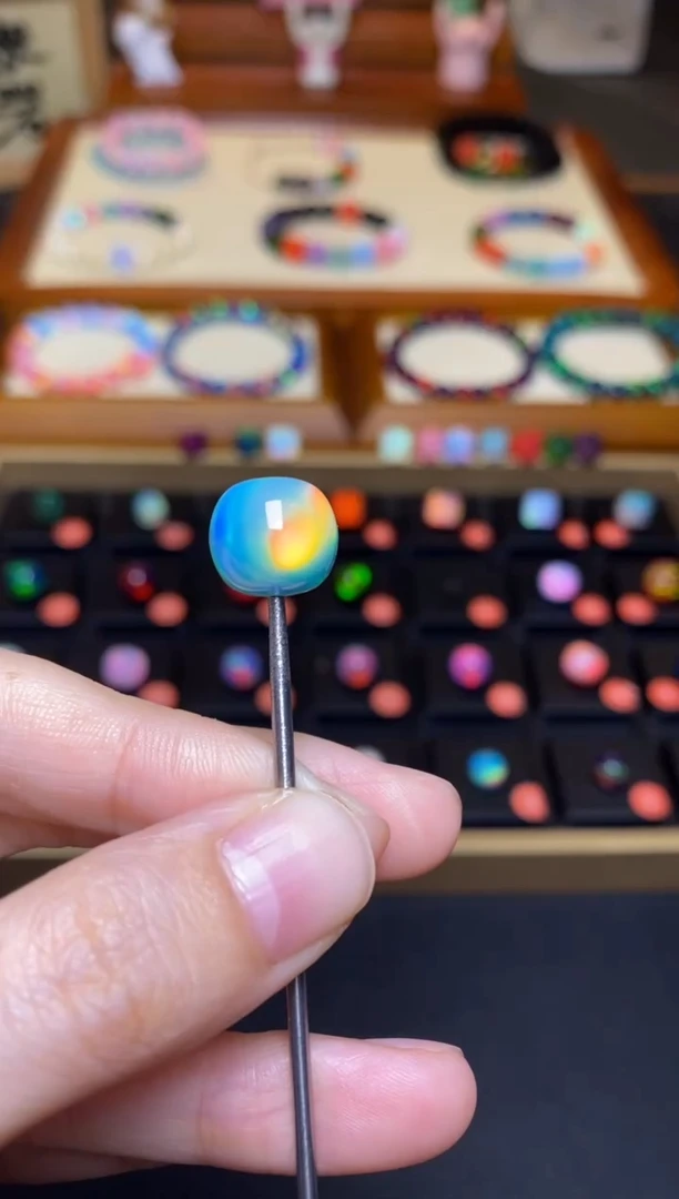 【闪购商品】树脂制品11*12mm人工欧泊老型6