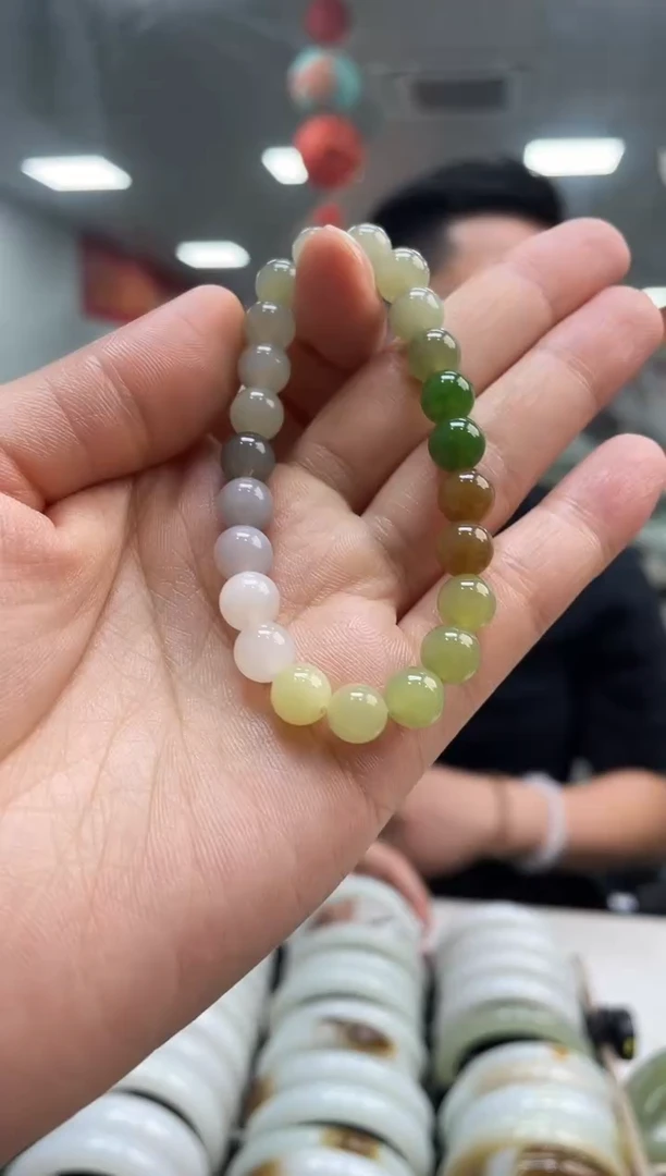 手链未镶嵌和田玉高品多宝卡8-7手串随机发一件