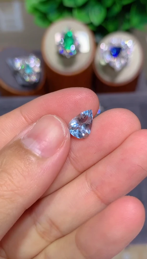 裸石海蓝宝石1.4CT