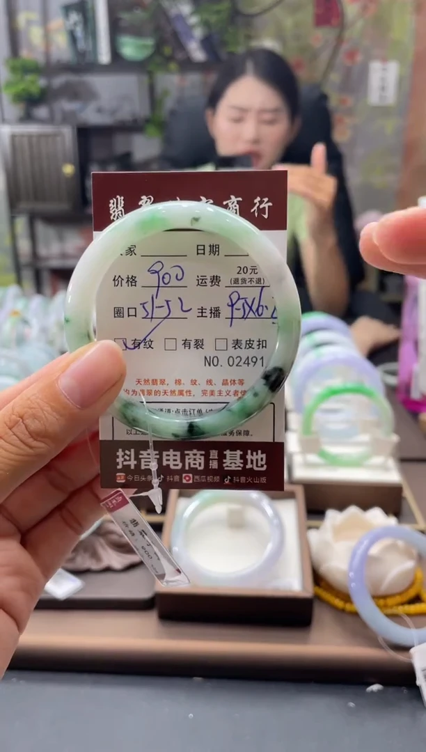 未镶嵌手镯翡翠2491******
