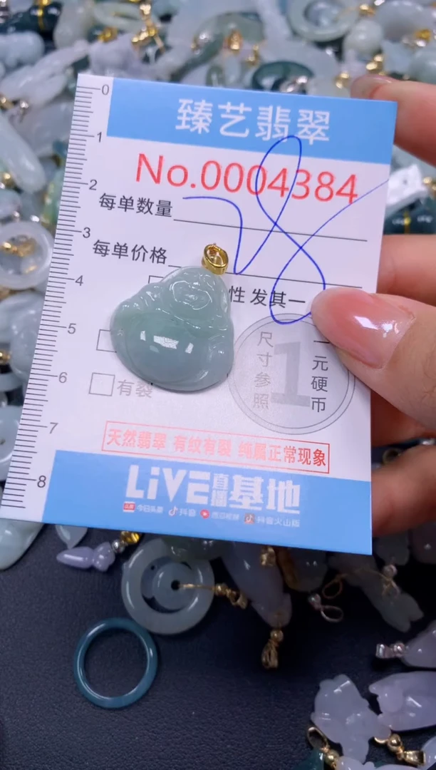 颈饰未镶嵌翡翠4384