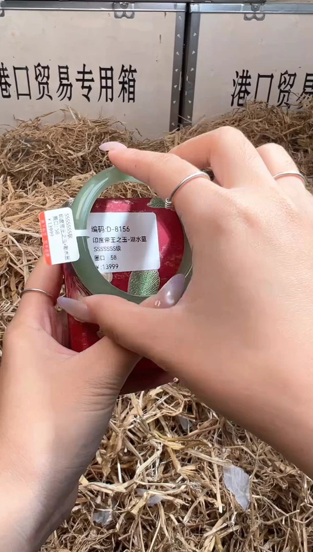 未镶嵌手镯石英质玉D8156H