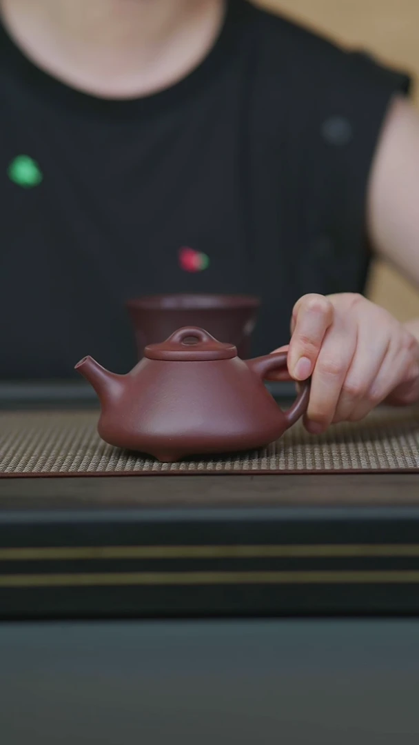 茶壶紫砂12-半手底槽清子冶180cc气窑
