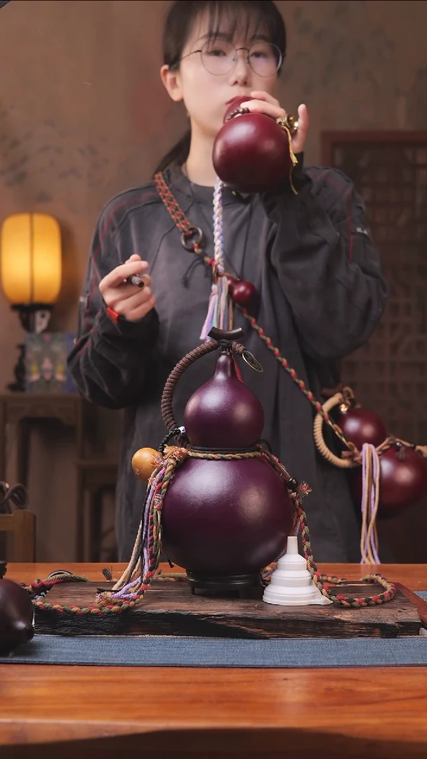 279号链接精品大漆葫芦防腐防渗装水茶酒