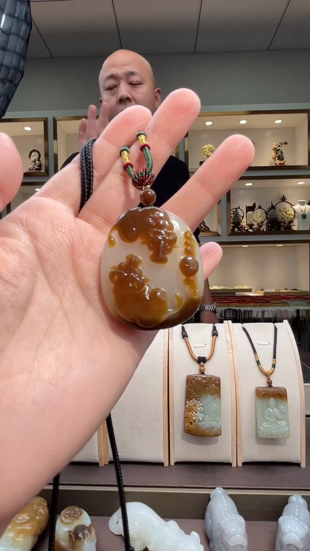 颈饰未镶嵌和田玉颐****号苏