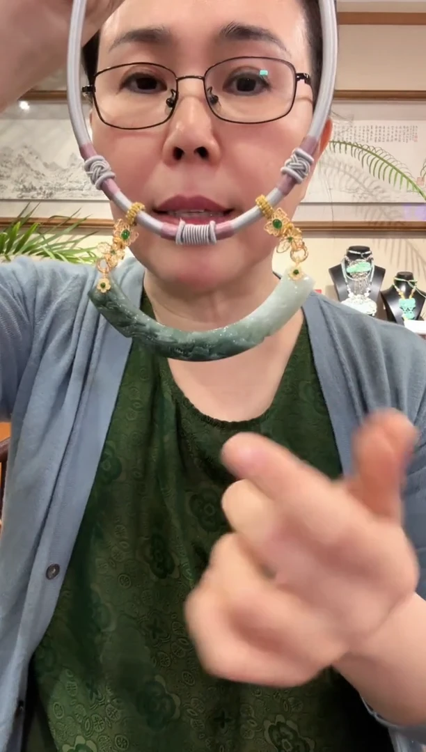 【闪购商品】翡翠颈饰未镶嵌国风