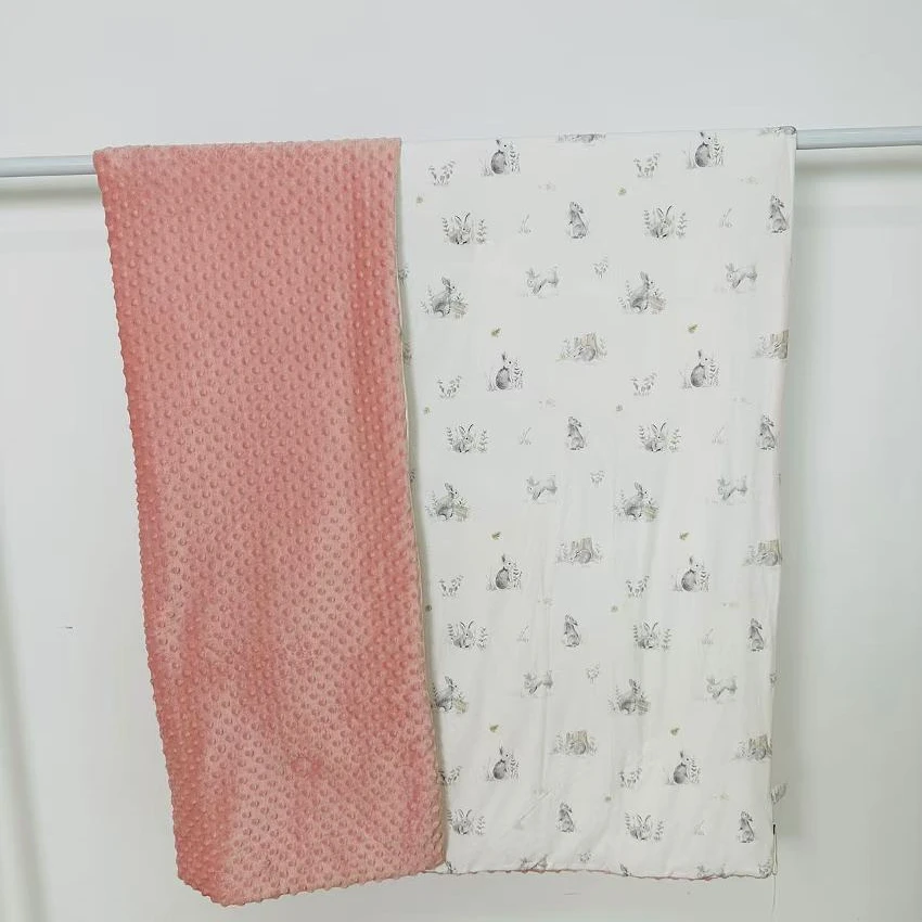 四季秋冬款豆豆绒卡通儿童被