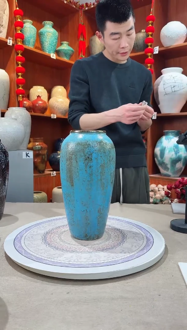 【闪购商品】瓶孤品 微瑕陶瓷花瓶 无花 z359