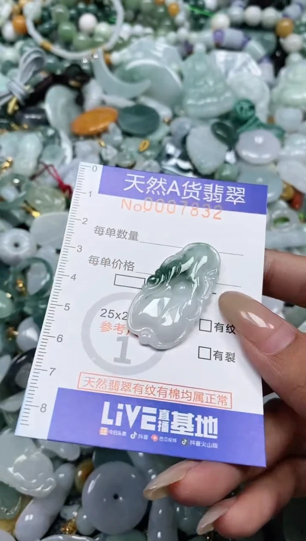 翡翠未镶嵌颈饰闪购0007832
