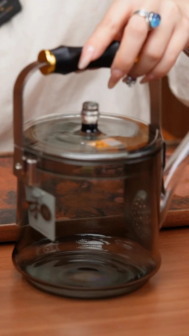 【闪购商品】禾器/烟灰君若壶/滤片款/紫光檀把