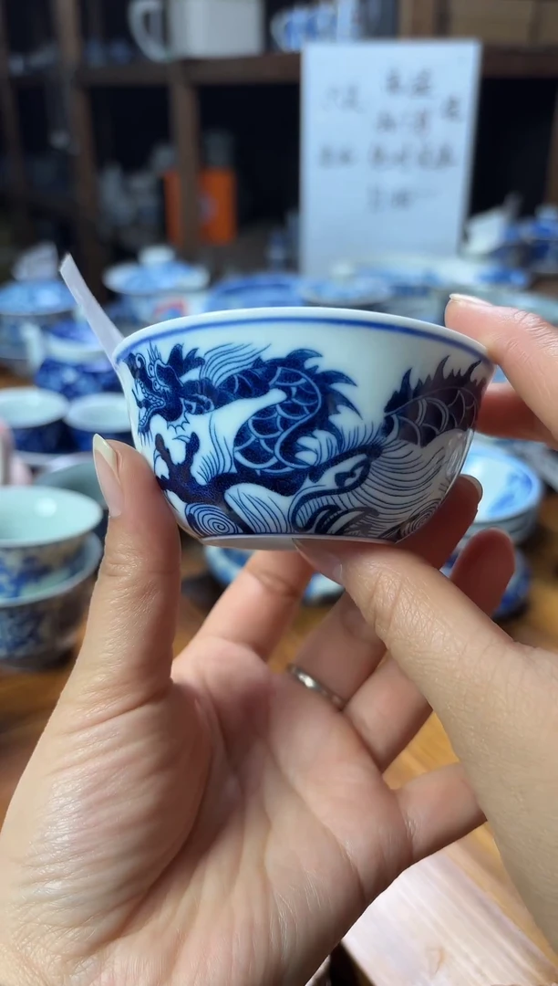 摆件陶瓷茶杯茶具C302