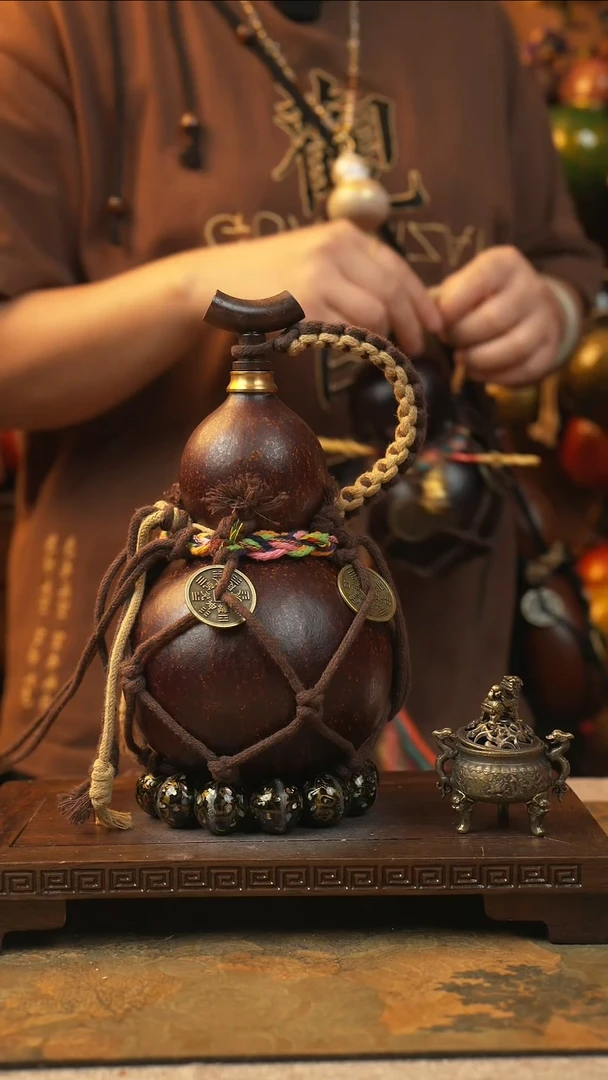 635大漆一物一拍记葫堂出品【不带手串】