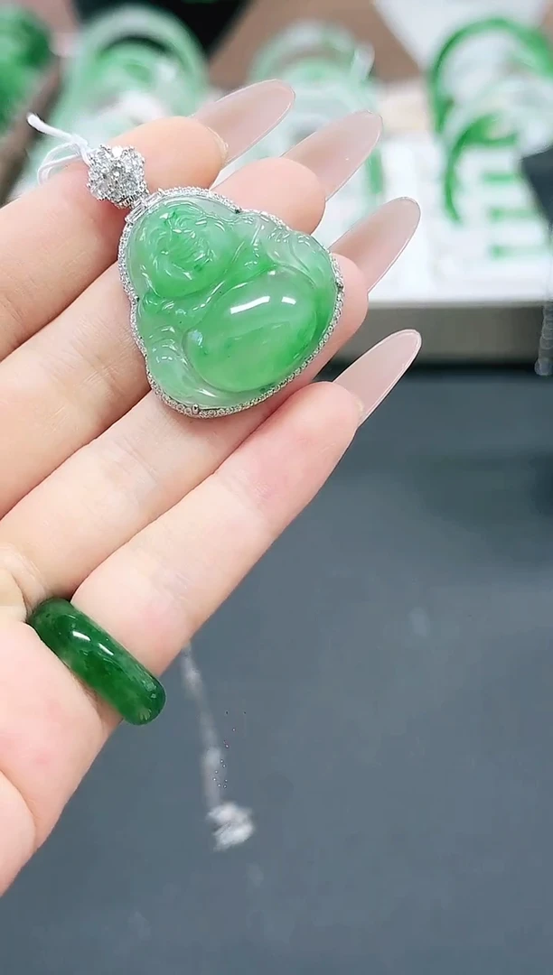 未镶嵌1石英质玉（非洲翠）/6041