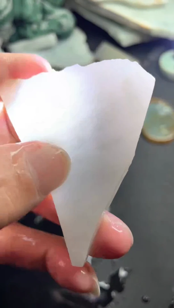 翡翠未镶嵌颈饰天然缅甸翡翠28