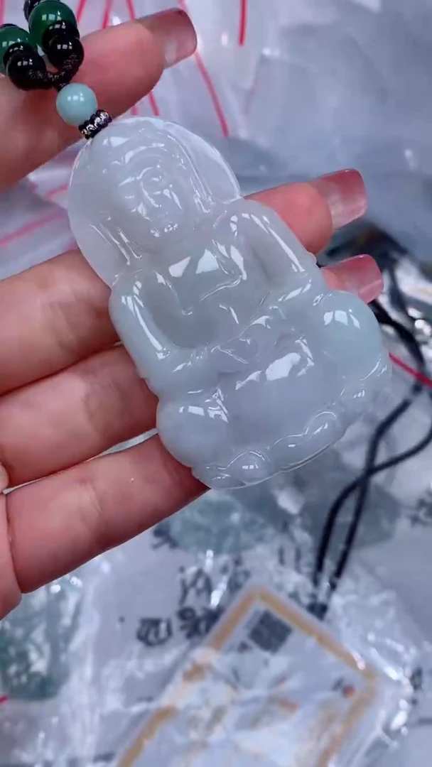 翡翠未镶嵌颈饰吊坠