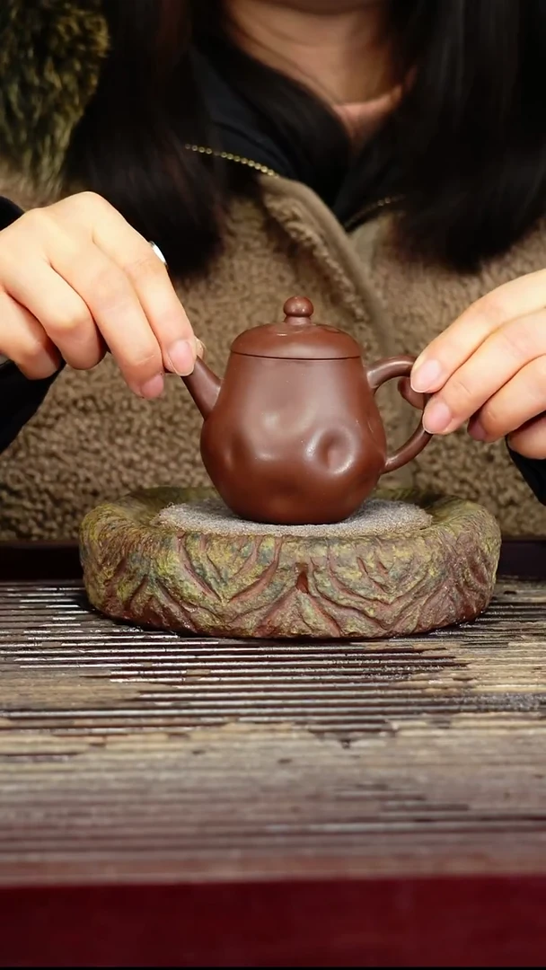 宜兴原矿紫砂壶茶壶120C
