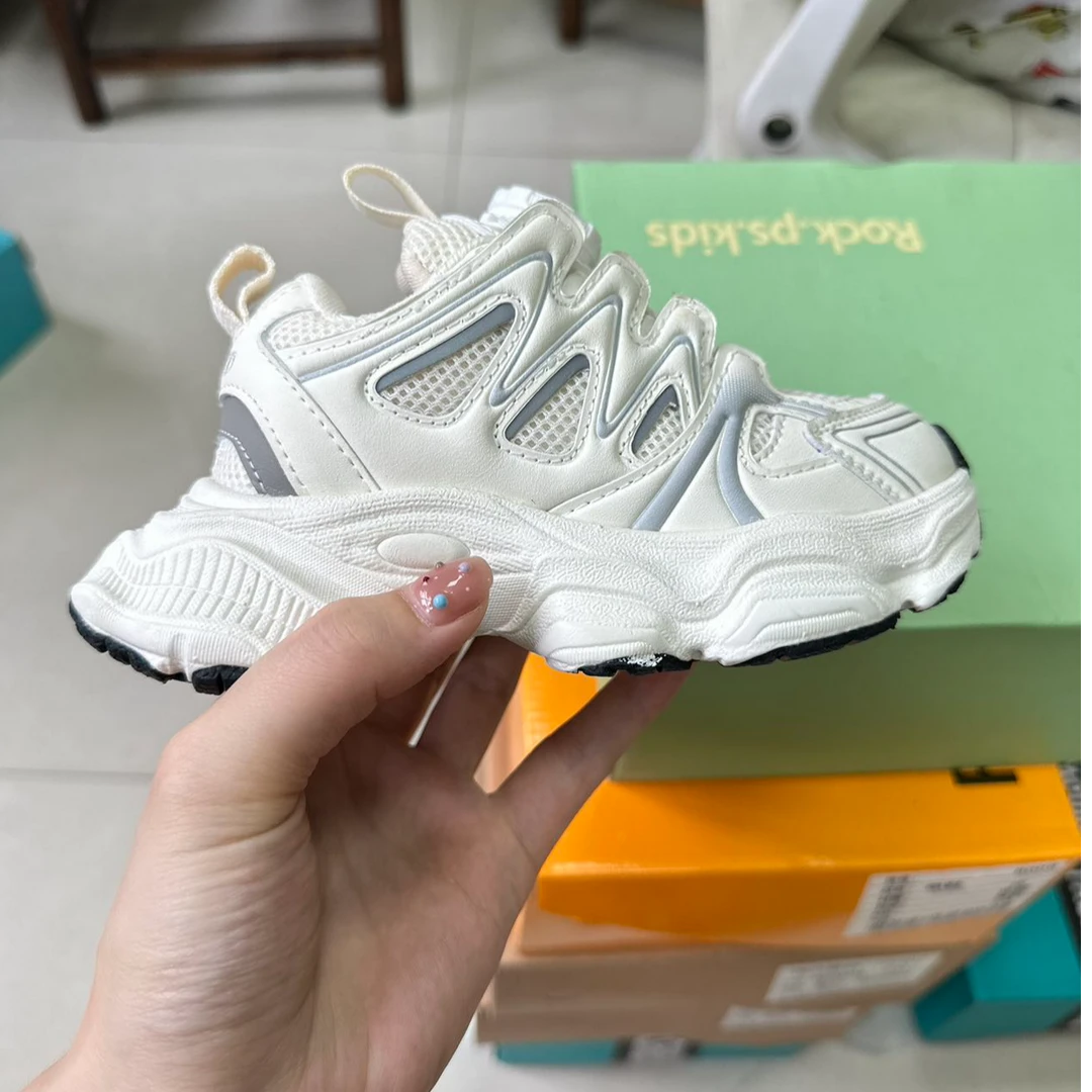 88-A高端四季款舒适运动鞋白色（温州童鞋东）