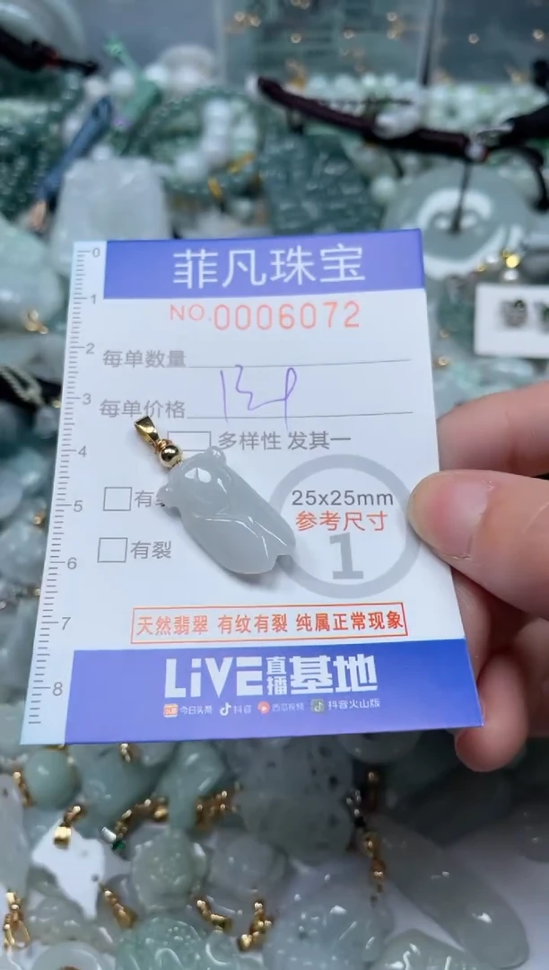 【闪购商品】翡翠颈饰未镶嵌00..6072