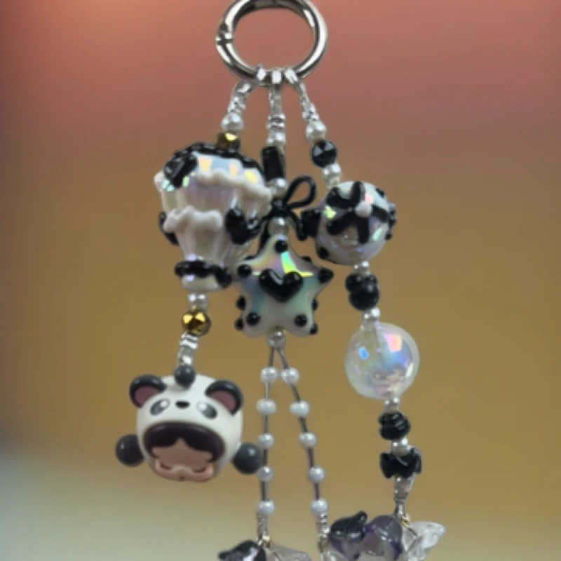 【萌粒-福福款】萌粒小滴流DIY萌粒礼品手机挂件钥匙扣手机链