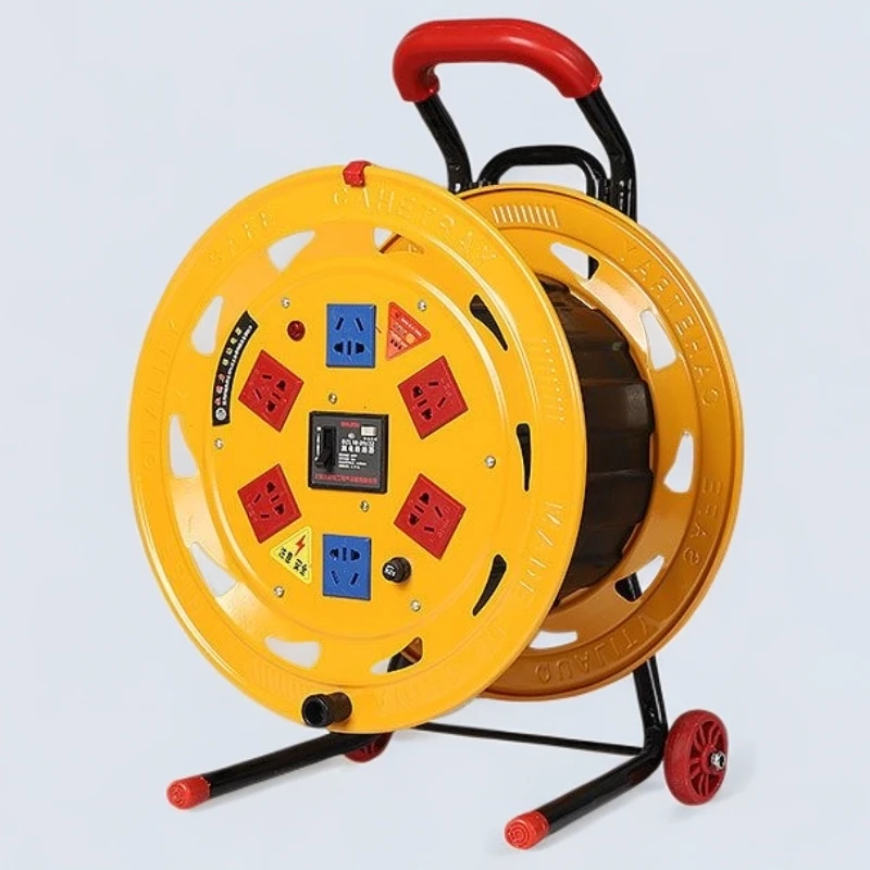 【 严选 】移动绕线盘线轴电缆卷线盘空线盘绕线器收线电缆耐拔插