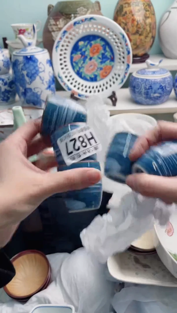 陶瓷桃****镜H827*******