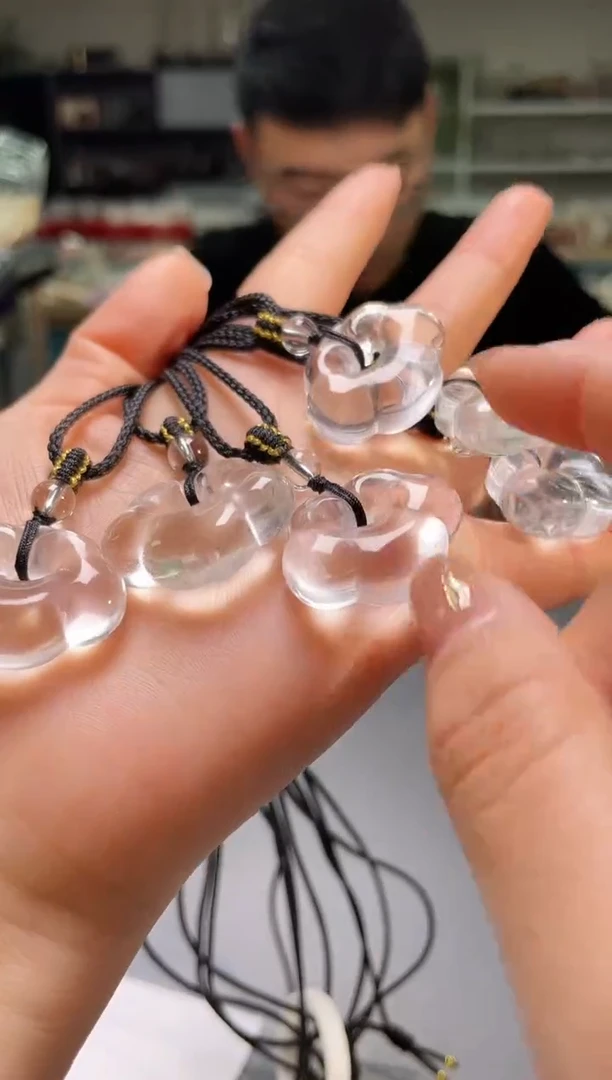 颈饰未镶嵌水晶吊坠/189多样性发一件