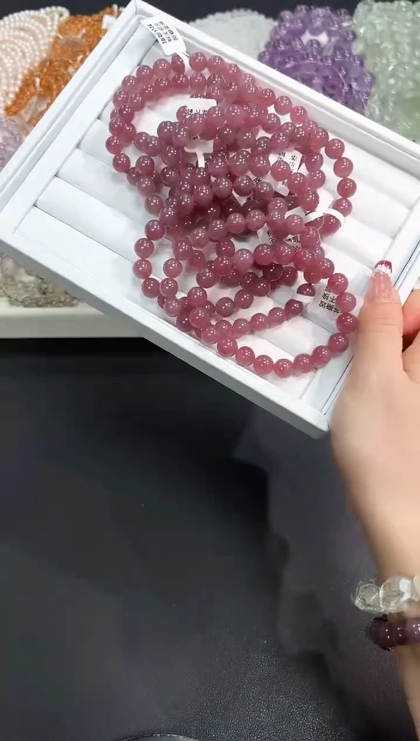 【闪购商品】水晶手串未镶嵌15R多样性发其一/1条默认微瑕