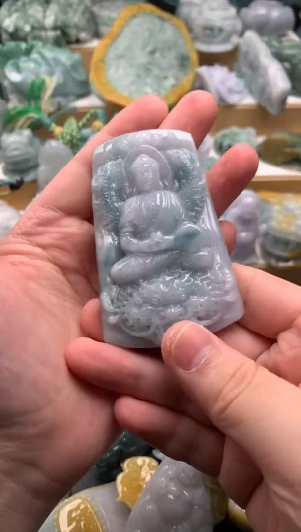 吊坠(不含链)未镶嵌翡翠1
