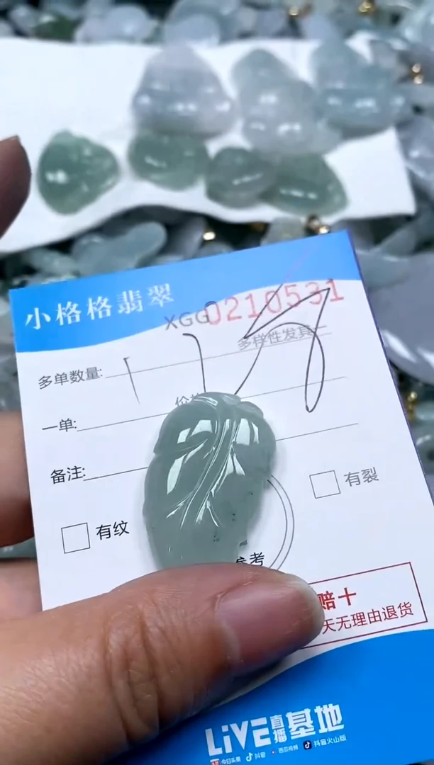 【闪购商品】翡翠颈饰未镶嵌闪购商品0210531