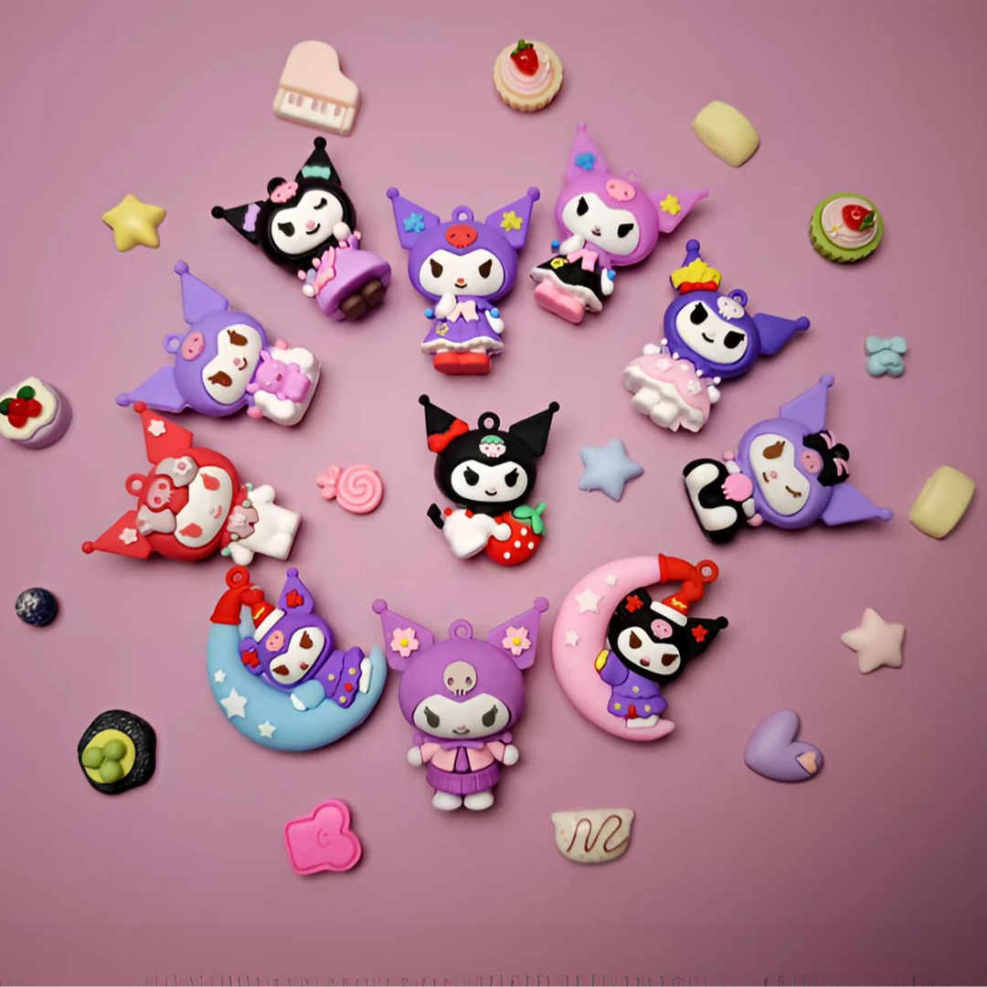 【库洛米】三丽鸥库洛米公仔挂件玩偶儿童过家家玩具礼物摆摊挂件