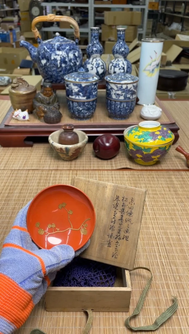 79号大漆盏中古物品谨慎参拍直播链接