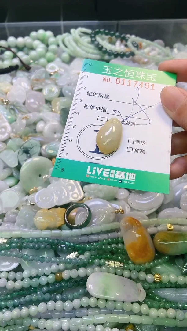 翡翠未镶嵌颈饰闪购0117492