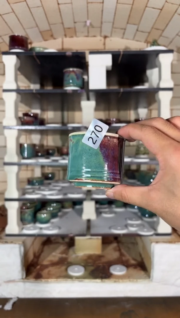 杯精品窑变钧瓷茶器