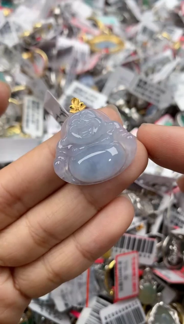 18K金镶嵌戒指翡翠222    8