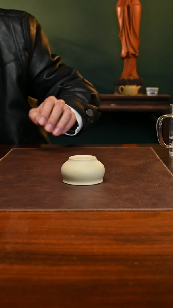 【闪购商品】紫砂茶壶本山绿泥主人杯40cc