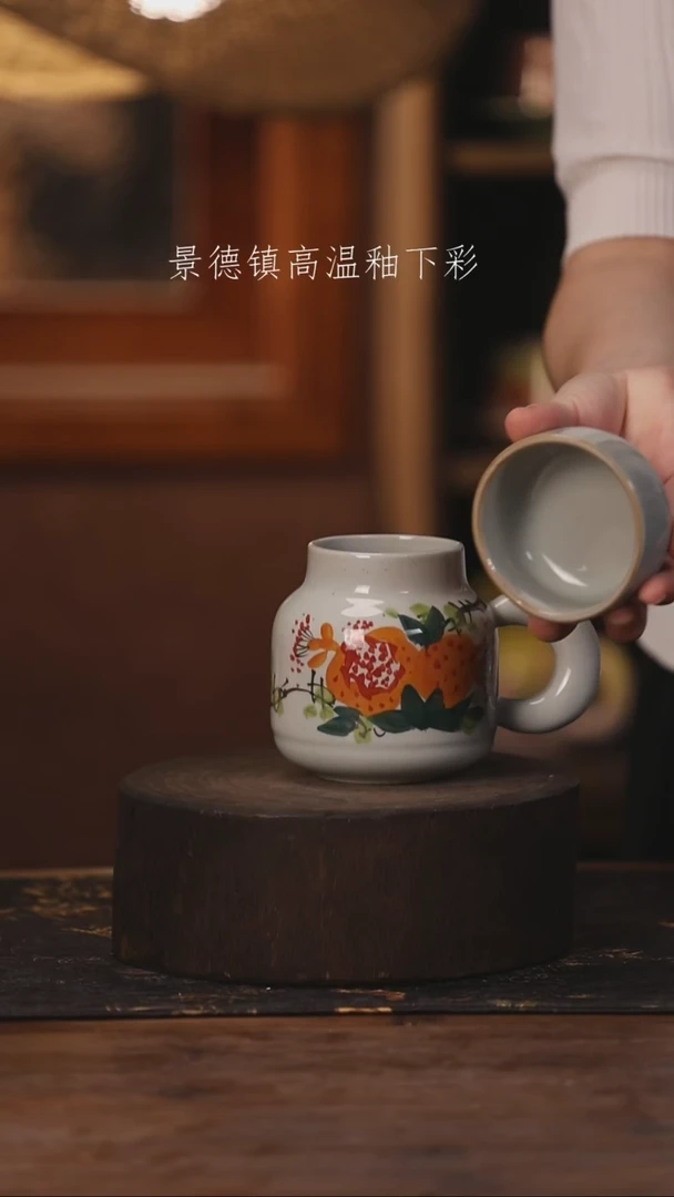 陶瓷景德镇高温釉下手绘陶瓷290
