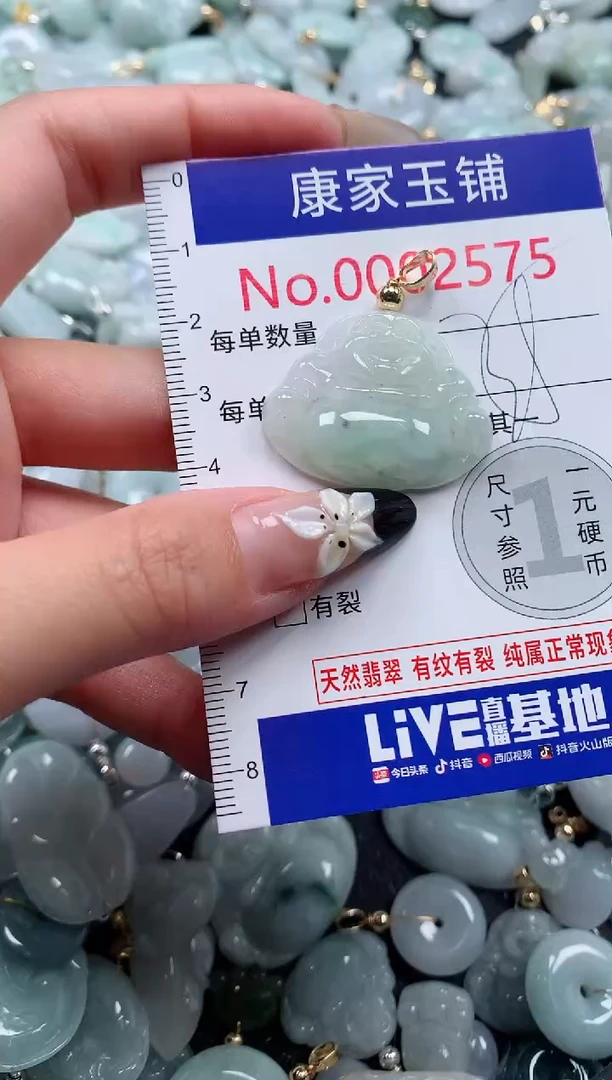 颈饰未镶嵌翡翠2575