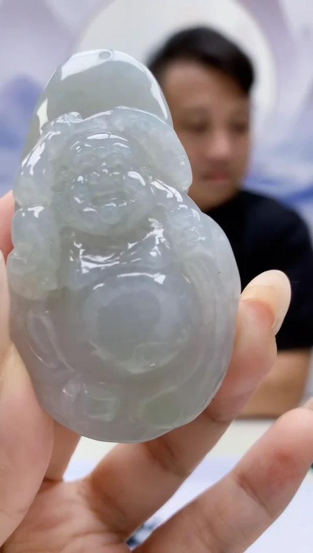 定制翡翠未镶嵌4969xx-毛货挂件46