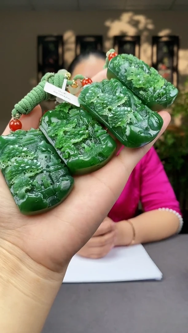 【闪购商品】和田玉颈饰未镶嵌C991（定制多样性发货发其一）