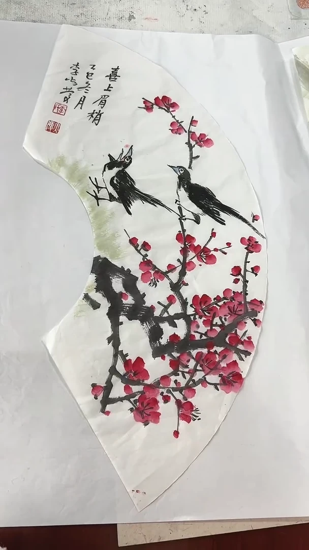 国画直播福利/国画/花鸟