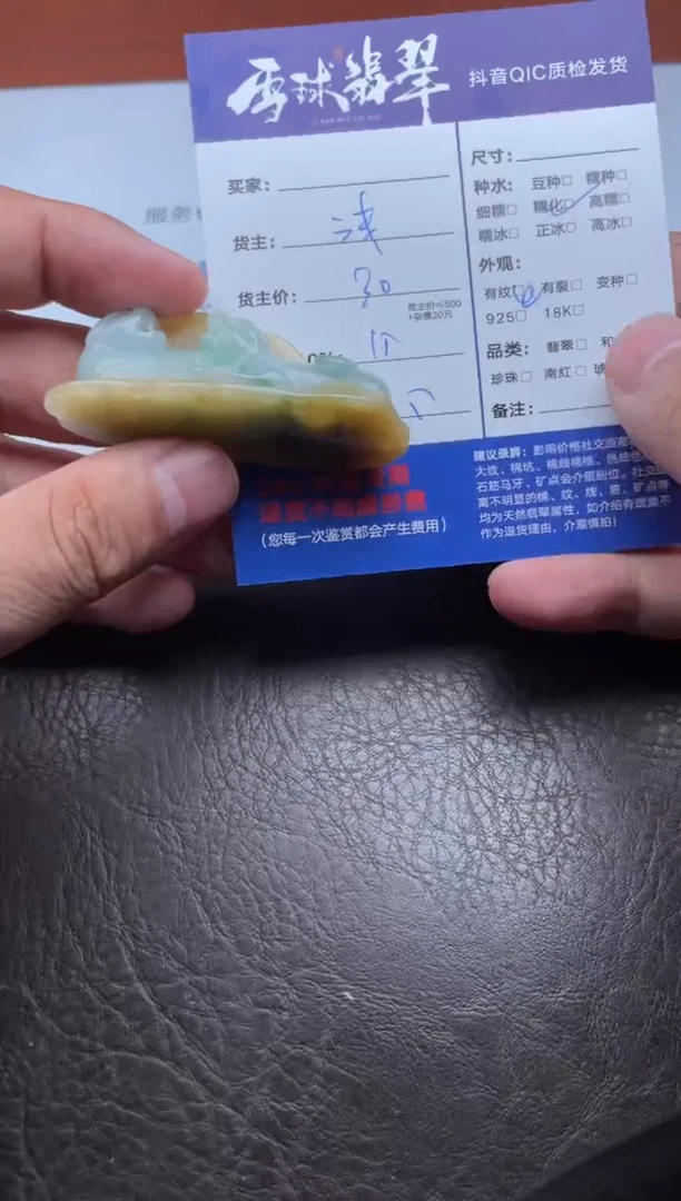 颈饰未镶嵌翡翠1403912011