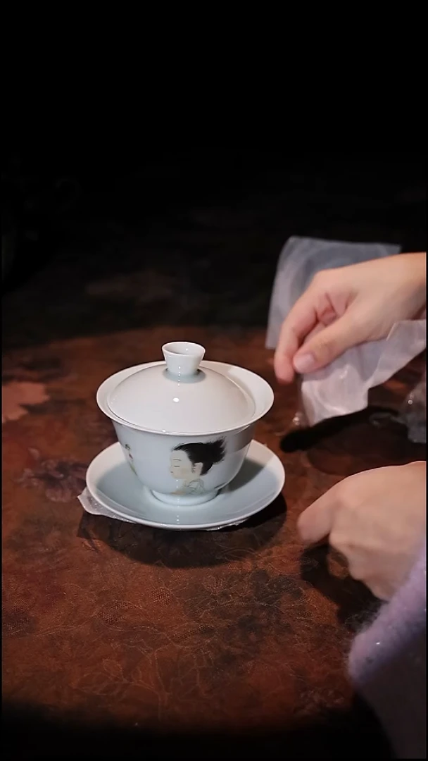 陶瓷茶具（无礼盒）@@39