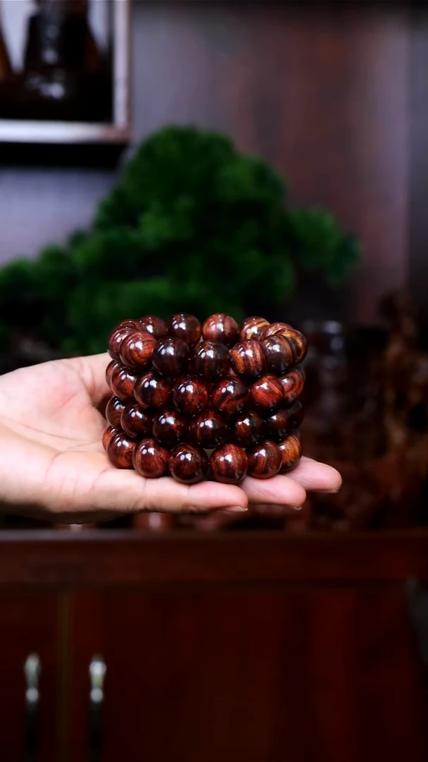 黄花梨/降香黄檀手串/手链海南黄花梨1.8手串多样性发一