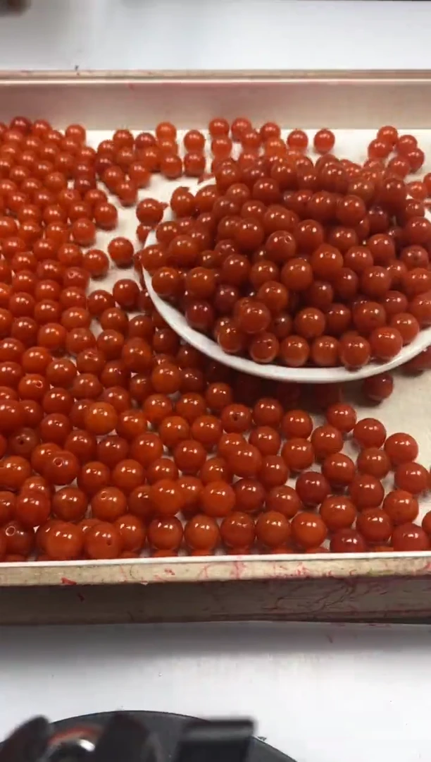 【闪购商品】玛瑙/玉髓颈饰未镶嵌w2186满肉南红10mm*20颗