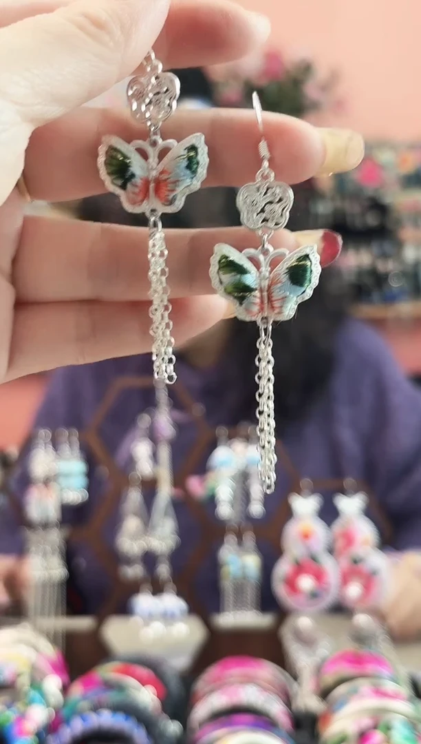 艺枝独绣手工饰品421
