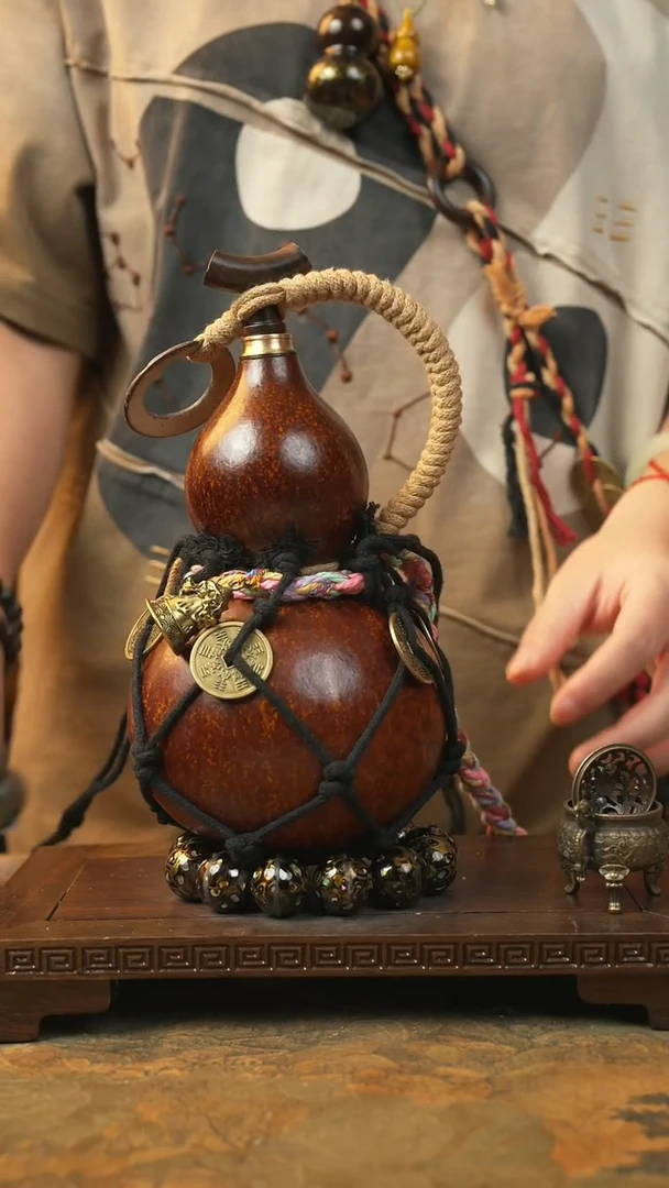 108大漆一物一拍记葫堂出品【不带手串】