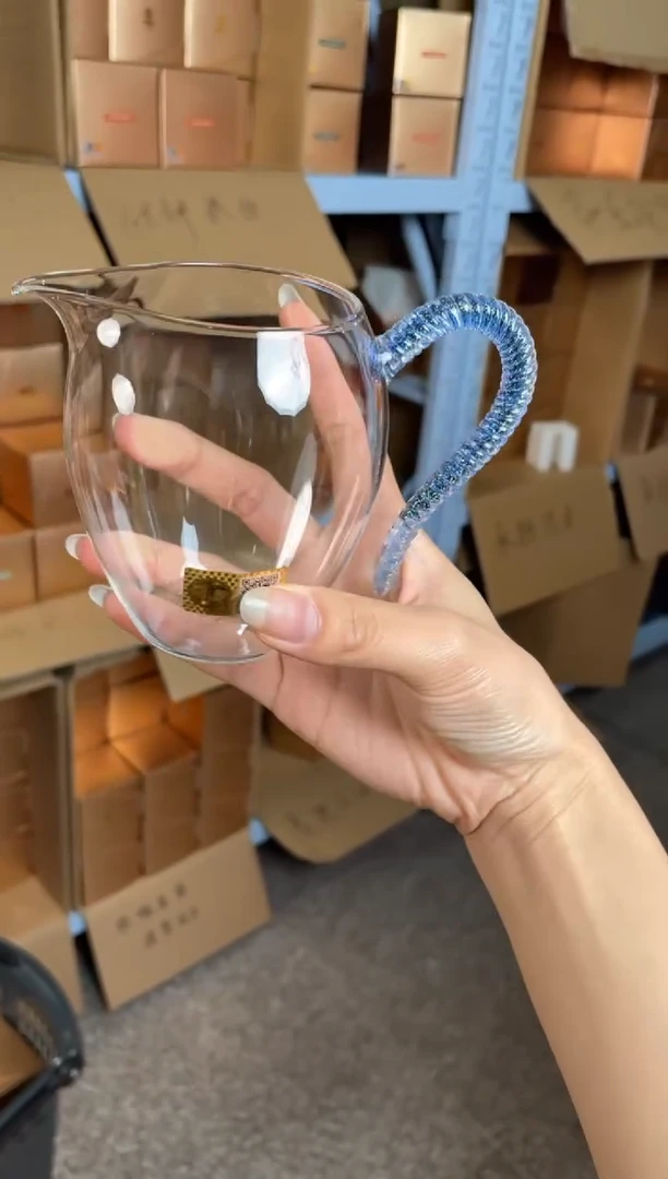 【闪购商品】禾器 怡然茶海 涟漪 蓝金