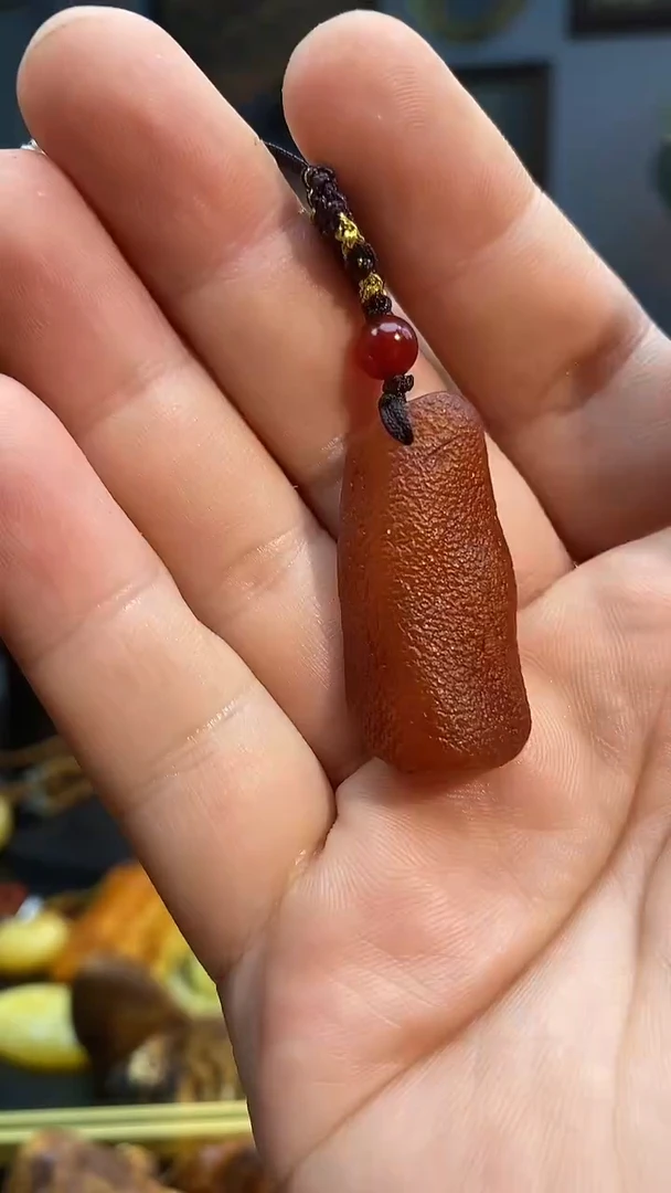 蜜蜡颈饰未镶嵌手机链