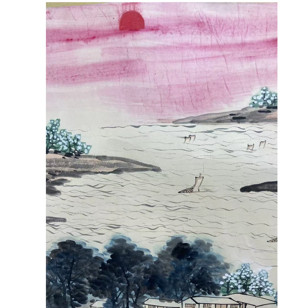 齐BS 山水画片100 200 18平尺